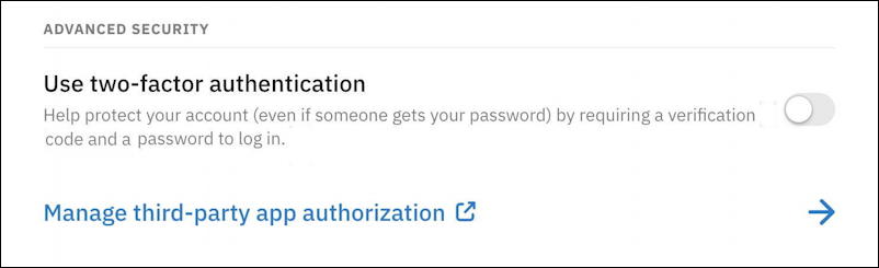 reddit - set up 2fa - enable two step authentication setting