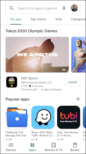 android google play store - nbc streaming app olympics