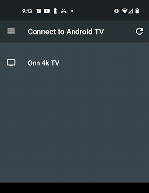 android tv remote control app - ready to pair