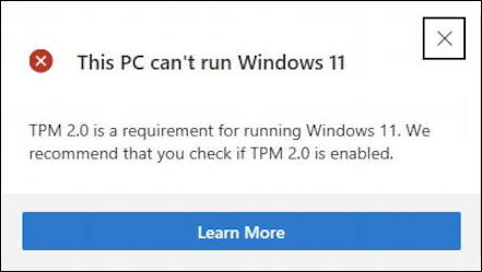 win10 can't run windows 11 - vmware fusion