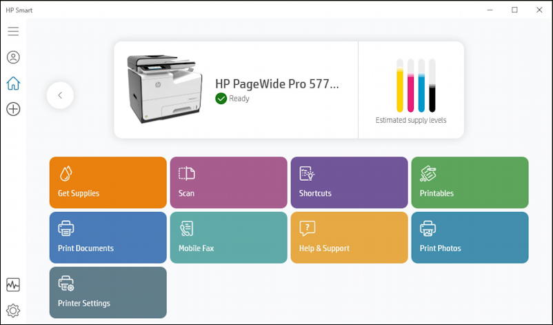 hp print management app - windows win10