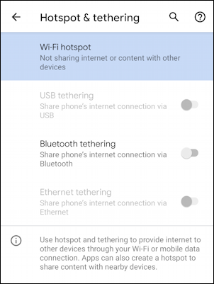 android wifi hotspot - enable - settings - 