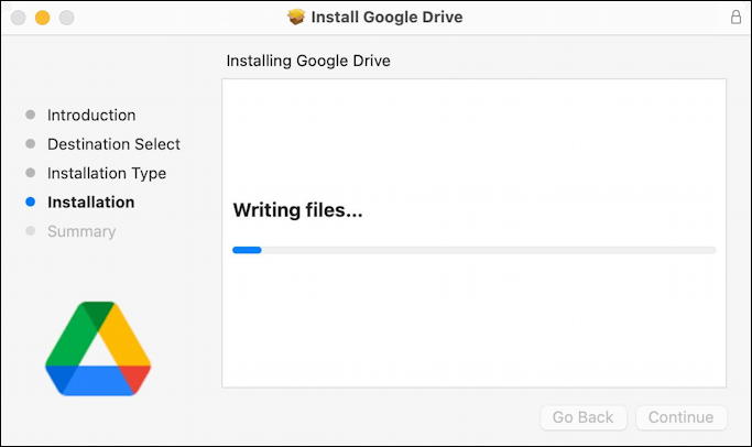 google drive for desktop - mac macos - writing files