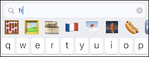 iphone ios ipad - emoji keyboard search - fr