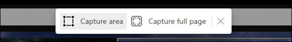 microsoft edge - full web page capture tool - capture full page