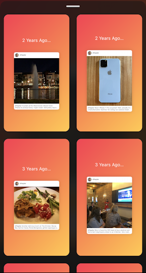 instagram stories - on this day - stories creator - see all gallery