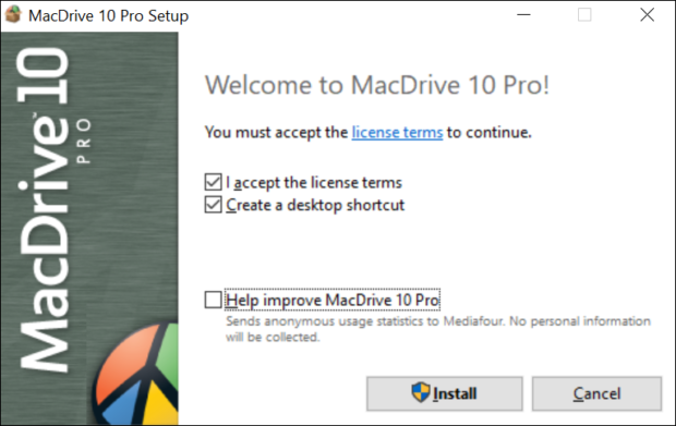 mac drive 10