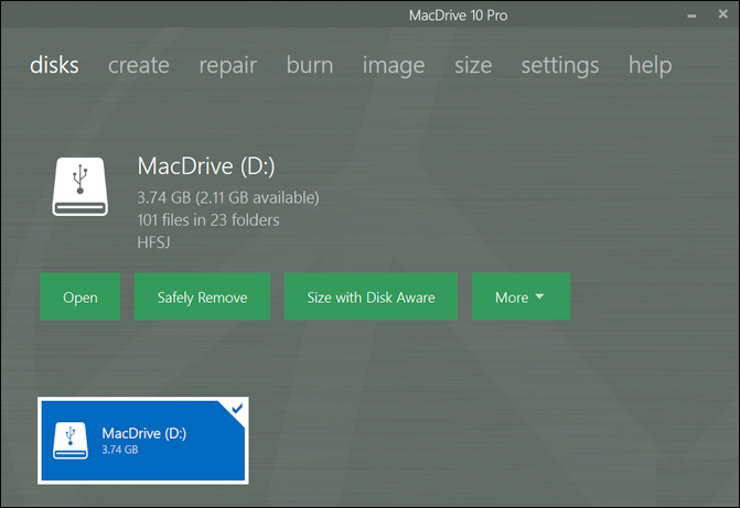 macdrive 10 pro - mac external drive plugged into windows 10 11 pc