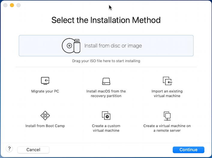 vmware fusion - install windows 11 - create new vm
