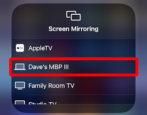 screen share iphone ipad ios to mac macbook macos 12 - how to