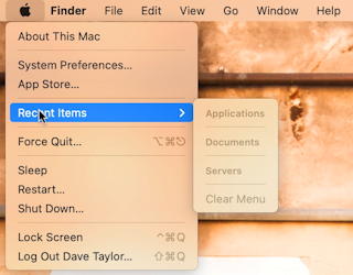 How Can I Minimize or Remove “Recent Items” in MacOS 11?