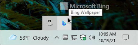 windows pc 10 11 - bing daily wallpaper - toolbar