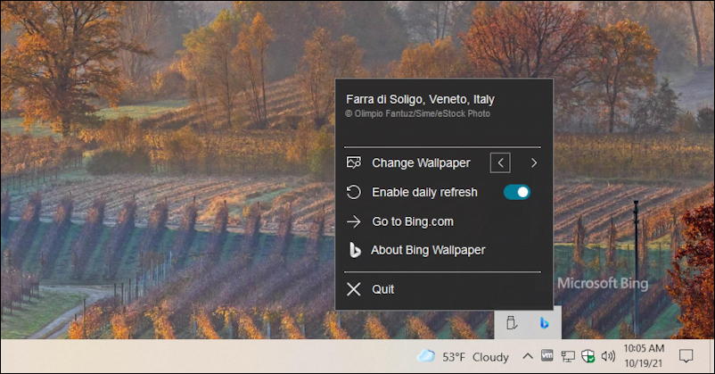 Force Change Bing Daily Wallpaper on Windows? - Ask Dave Taylor