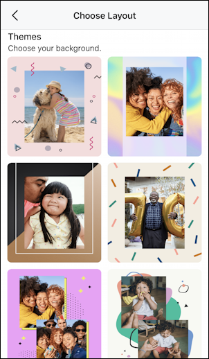 share facebook mobile photo with fancy frame - layouts frames decorative