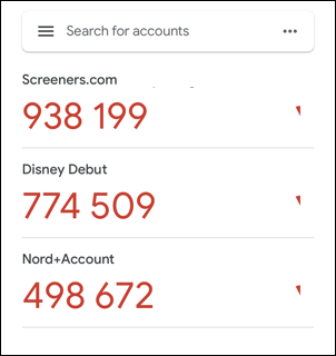 iphone google authenticator - setting up new 2fa - with nord-account nordvpn