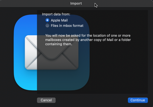 apple mail mac - import email folders - wizard tool utility