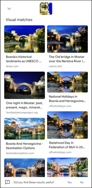 android shortcut google lens - mostar bridge bosnia