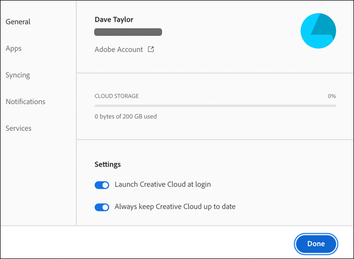 mac adobe creative suite - settings preferences macos
