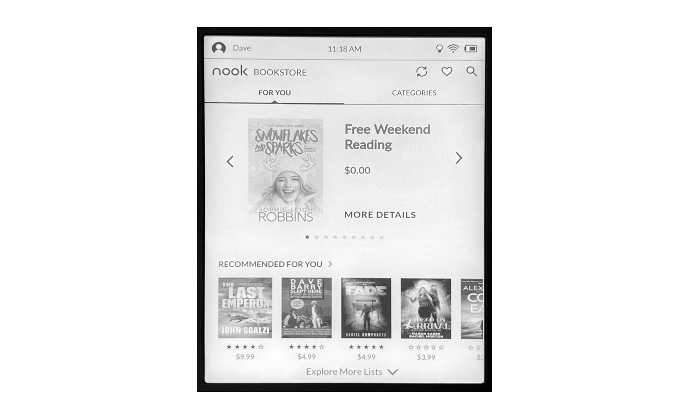 How Do I Buy An Ebook on a Barnes & Noble Nook Ebook Reader? Ask Dave