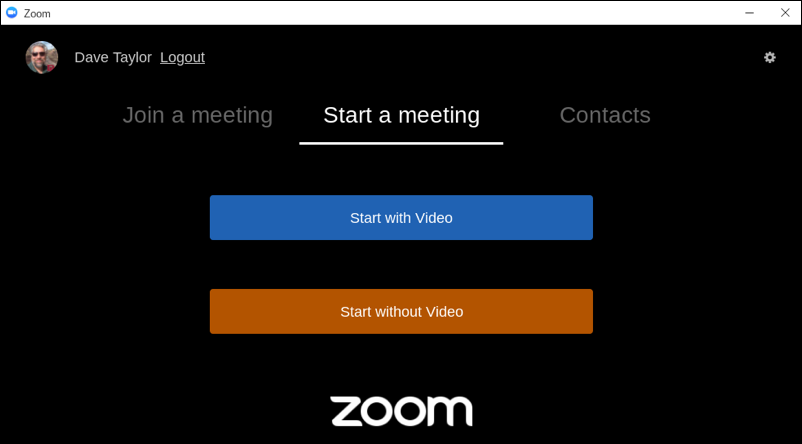 zoom for chromeos chromebook - start a new zoom meeting