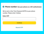 amazon account security set up enable two factor authentication 2fa otp how to