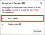 pair bluetooth device amazon kindle paperwhite - how to - audiobooks audible