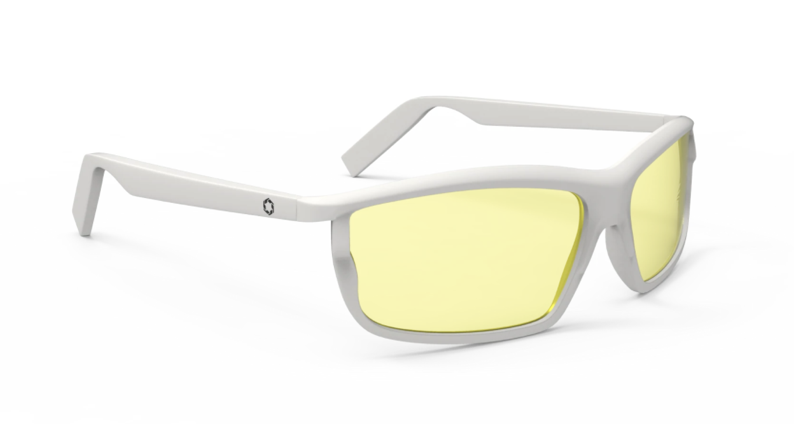 lucyd sport 0-degrees smart glasses blue light filtering uv lens