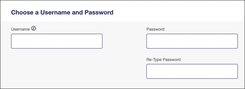 usps informed delivery - choose password