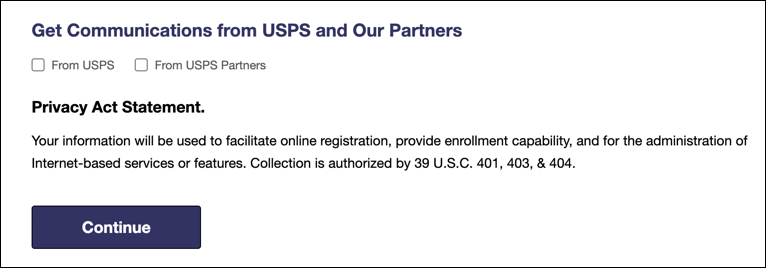 usps informed delivery - agree to informed delivery