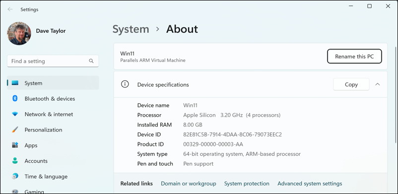 windows 11 network pc name - rename change update