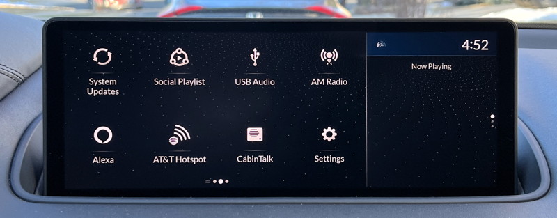 acura infotainment entertainment system - delete bluetooth phone - home screen