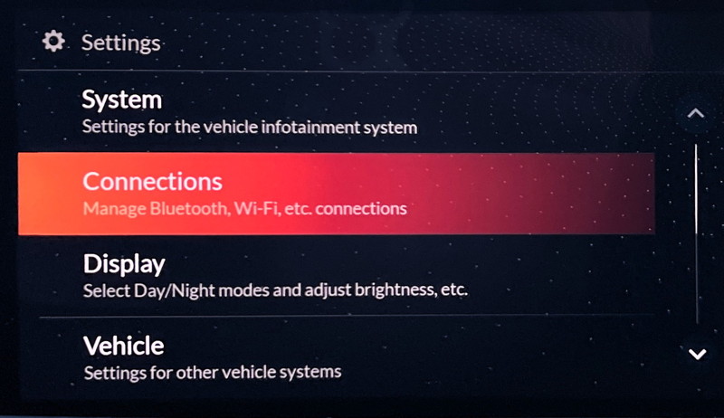 acura infotainment entertainment system - delete bluetooth phone - settings