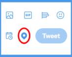 twitter tweet - fake location tag spoof - how to