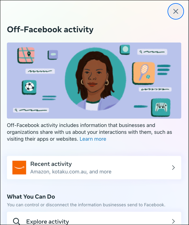 facebook off site activity tracking - off-site-facebook activity