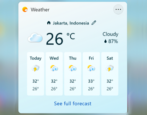 windows 11 taskbar weather forecast - change location - how to