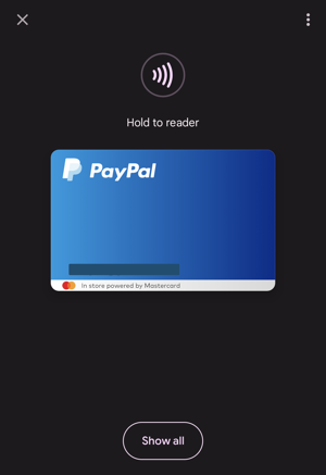 android 12 - google pay - ready to scan gpay