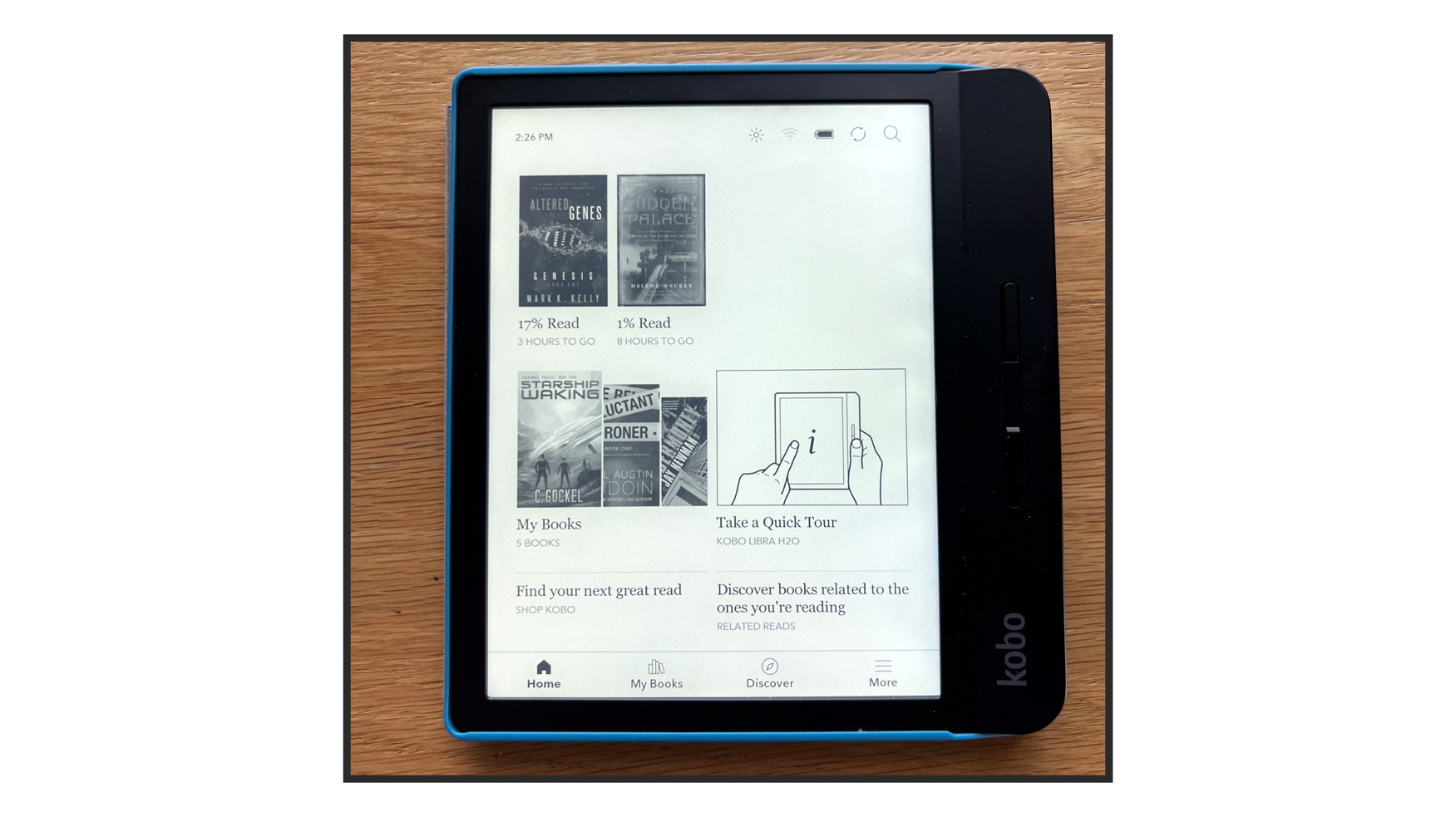 Easy Way to Check for a System Update on KOBO Libra H2O eReader? Ask