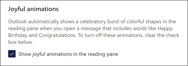 outlook.com change default font email message - settings - joyful animations