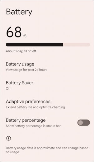 android best battery settings phone tablet device - battery settings