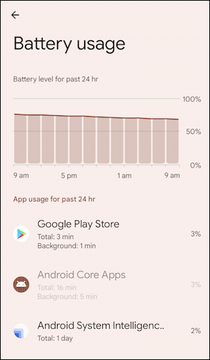 android best battery settings phone tablet device - battery usage