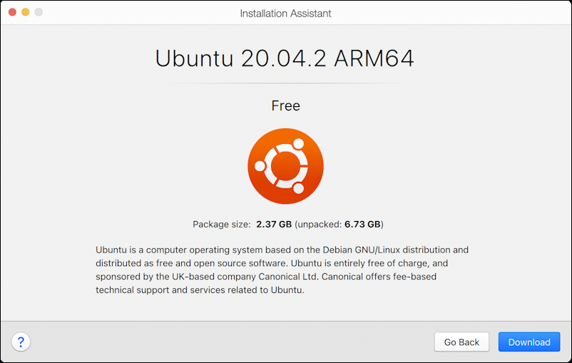 parallels desktop m1 mac macbook linux - info on ubuntu linux download vm