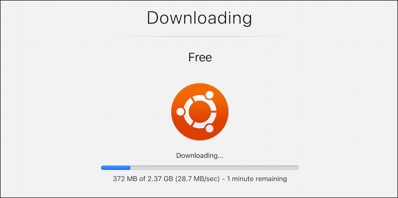 parallels desktop m1 mac macbook linux - downloading ubuntu linux