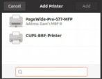 add network printer to ubuntu linux system pc - how to rename