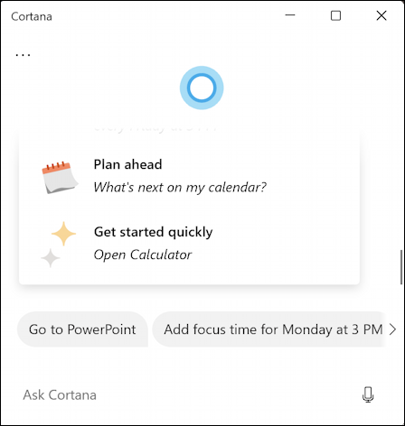 windows 11 pc set timer - cortana default