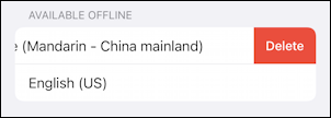 iphone ipad ios translate language - delete chinese