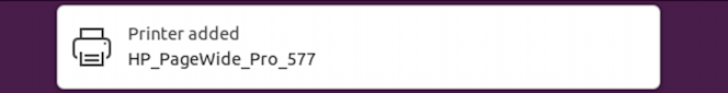 ubuntu linux parallels desktop mac printer added notifications - 3
