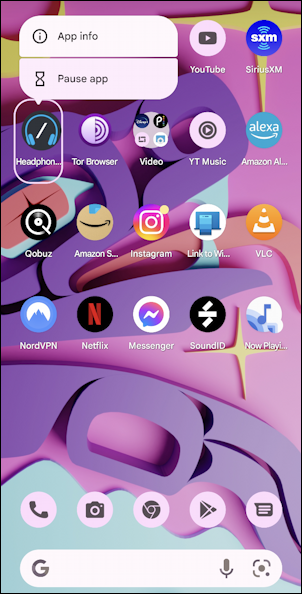 android phone tablet rearrange app icons - shortcuts