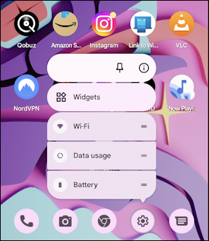 android phone tablet rearrange app icons - settings shortcuts