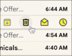 google gmail how to enable hover actions shortcut icons email