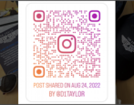 generate instagram qr code post profile